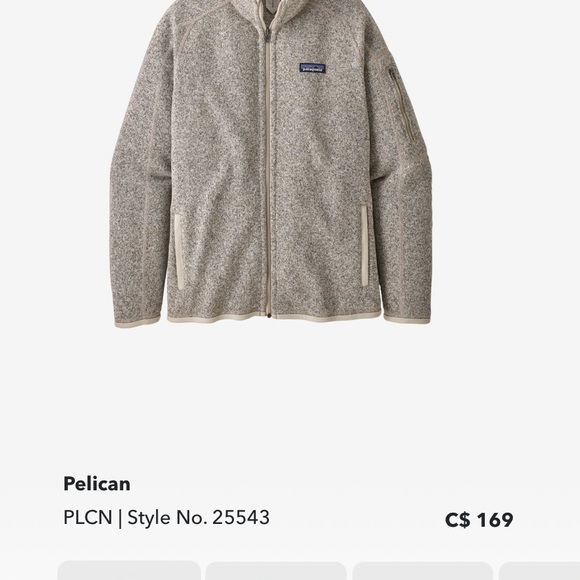 Patagonia Better Sweater SOLD - Picture 2 of 2